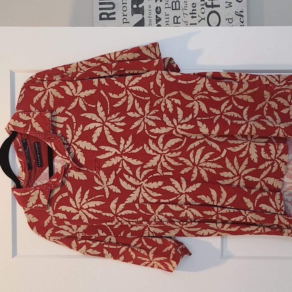Mens Tommy Hilfiger polo size xxl red